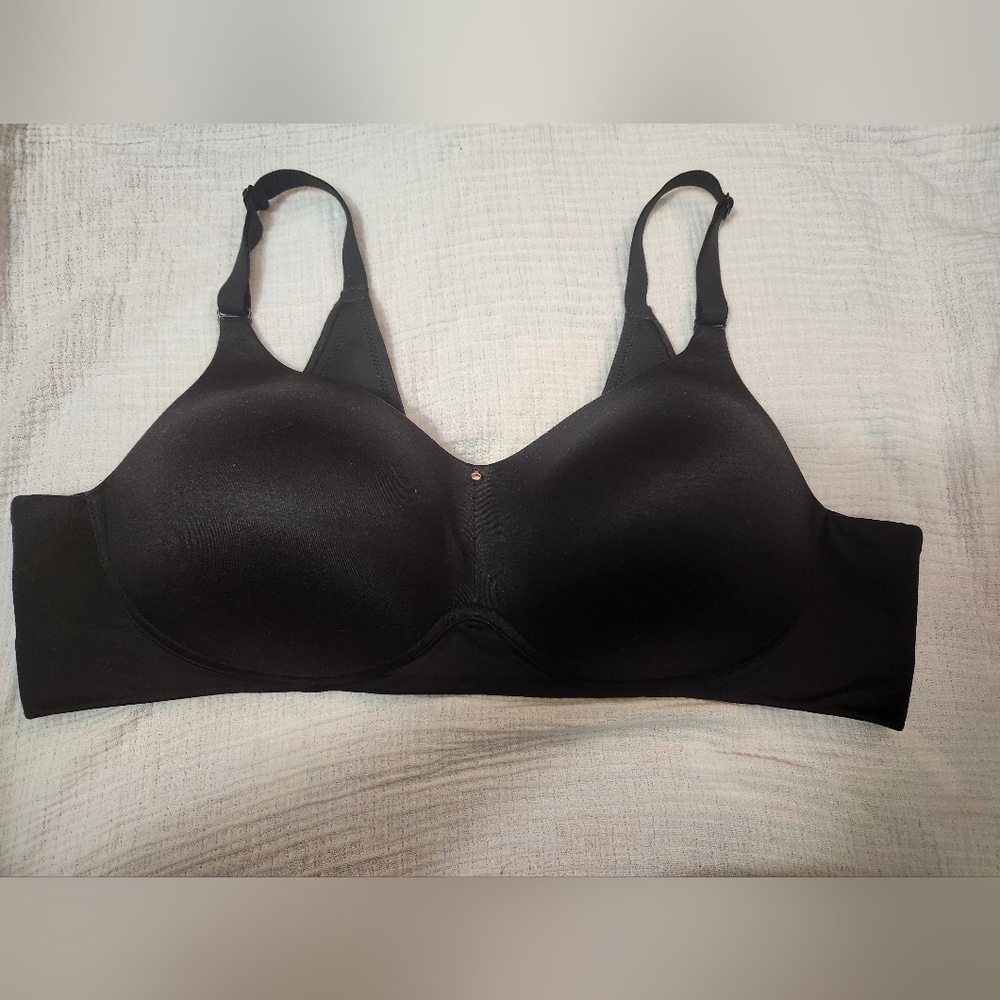 Cacique 40C Black Full Coverage Bra